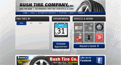 Desktop Screenshot of bushtireco.com